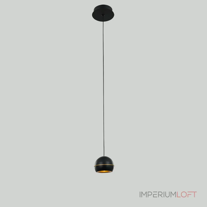 Подвесной светильник Delight Collection MD21001034 MD21001034-1A black/gold