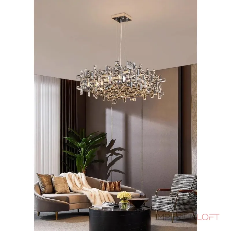 Подвесная люстра Delight Collection P7838 P7838-W50 chrome