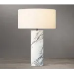 Настольная лампа Delight Collection Stone Table Lamp 5003T white marble