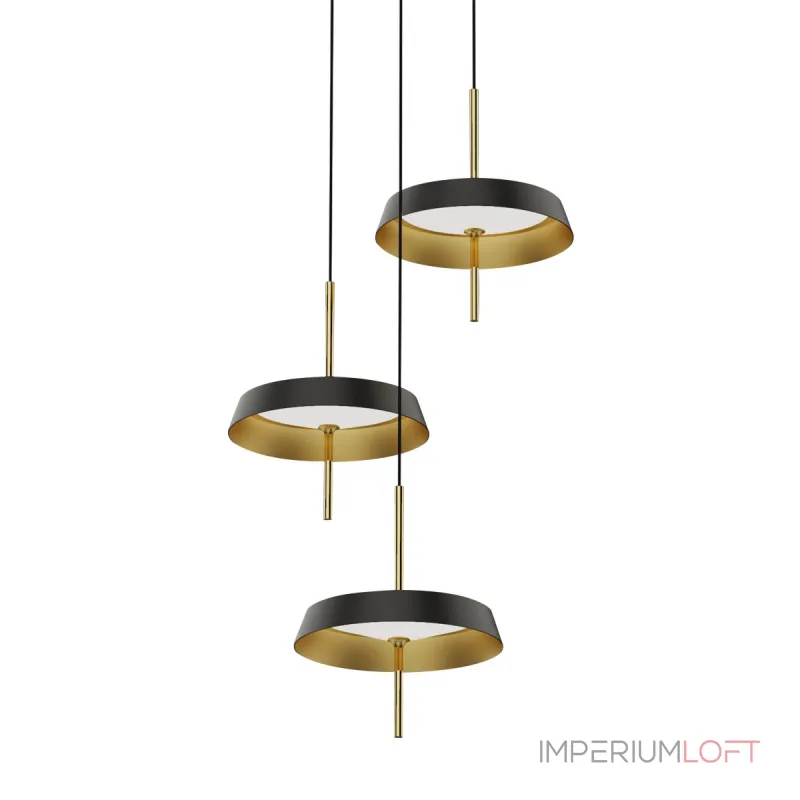 Подвесной светильник Delight Collection MD18001061 MD18001061-3B black/gold Подвесной светильник Delight Collection MD18001061 MD18001061-3B black/gold