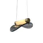 Подвесной светильник Delight Collection 5053P 5053P/A gold/smoky
