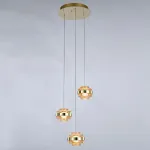 Подвесной светильник Delight Collection Indiana MD22030002-3A gold/champagne