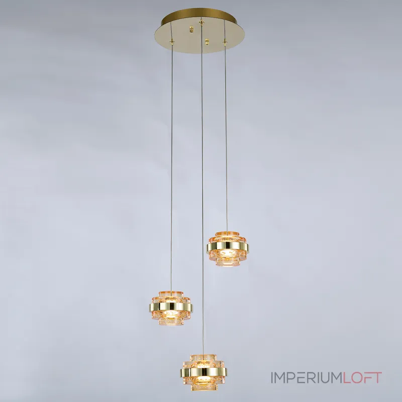 Подвесной светильник Delight Collection Indiana MD22030002-3A gold/champagne Подвесной светильник Delight Collection Indiana MD22030002-3A gold/champagne