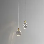 Подвесной светильник Delight Collection Colvin MT9176-2H titanium gold