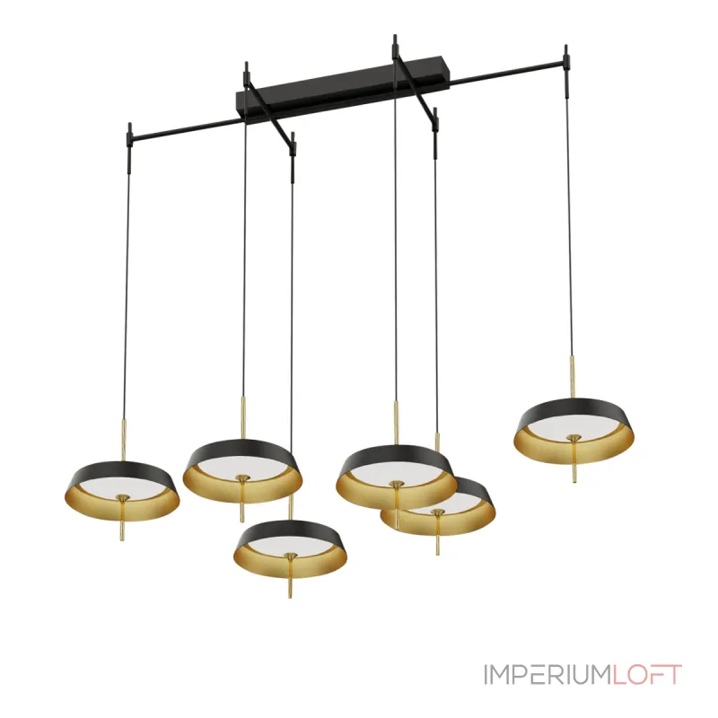 Подвесной светильник Delight Collection MD18001061 MD18001061-6B black/gold Подвесной светильник Delight Collection MD18001061 MD18001061-6B black/gold