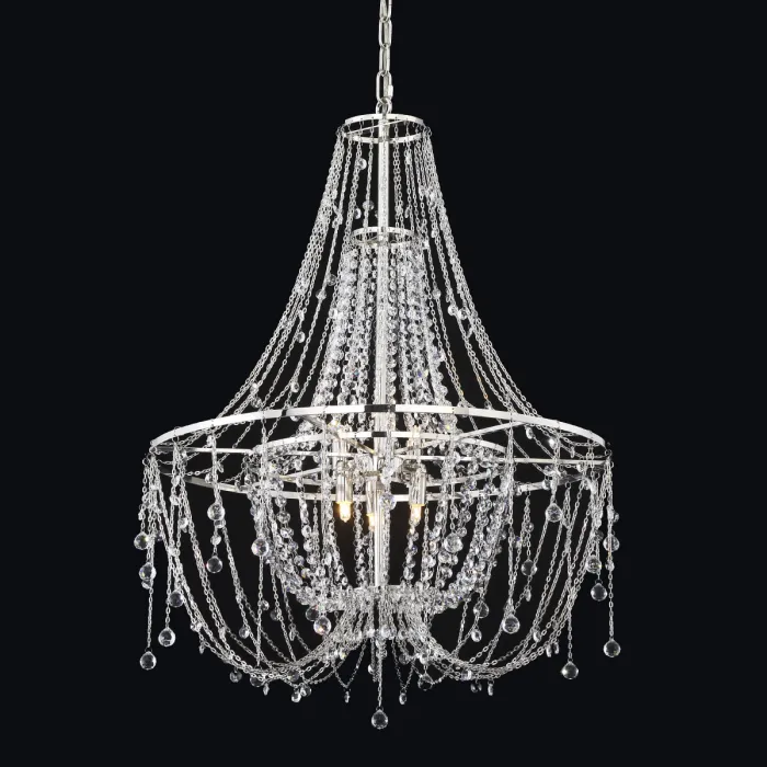 Люстра Delight Collection P168288 P168288M chrome от ImperiumLoft