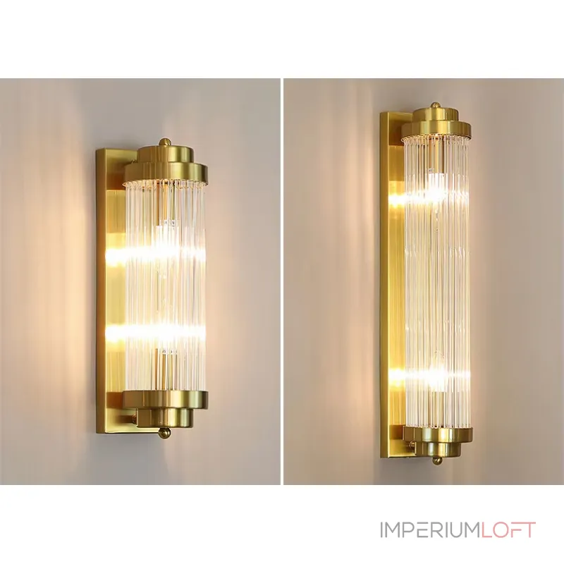 Светильник настенный Delight Collection Wall lamp 88008W/S brass