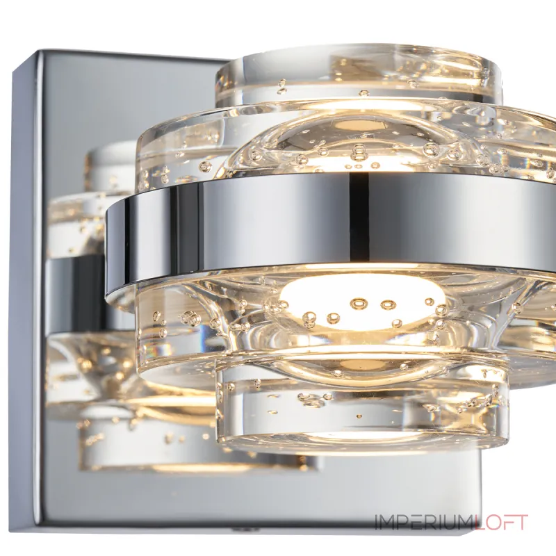 Настенный светильник Delight Collection Indiana MB22030002-1A chrome/clear