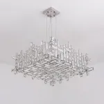 Подвесная люстра Delight Collection P7838 P7838-W50 chrome
