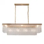 Подвесная люстра Delight Collection Glace KG0998P-8L brass