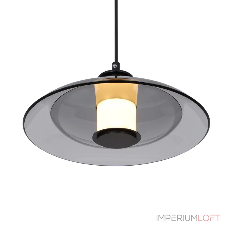 Подвесной светильник Delight Collection 8665 8665P/S black/smoky Подвесной светильник Delight Collection 8665 8665P/S black/smoky
