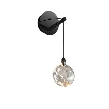 Светильник настенный Delight Collection Colvin MT9176-1WB pearl black