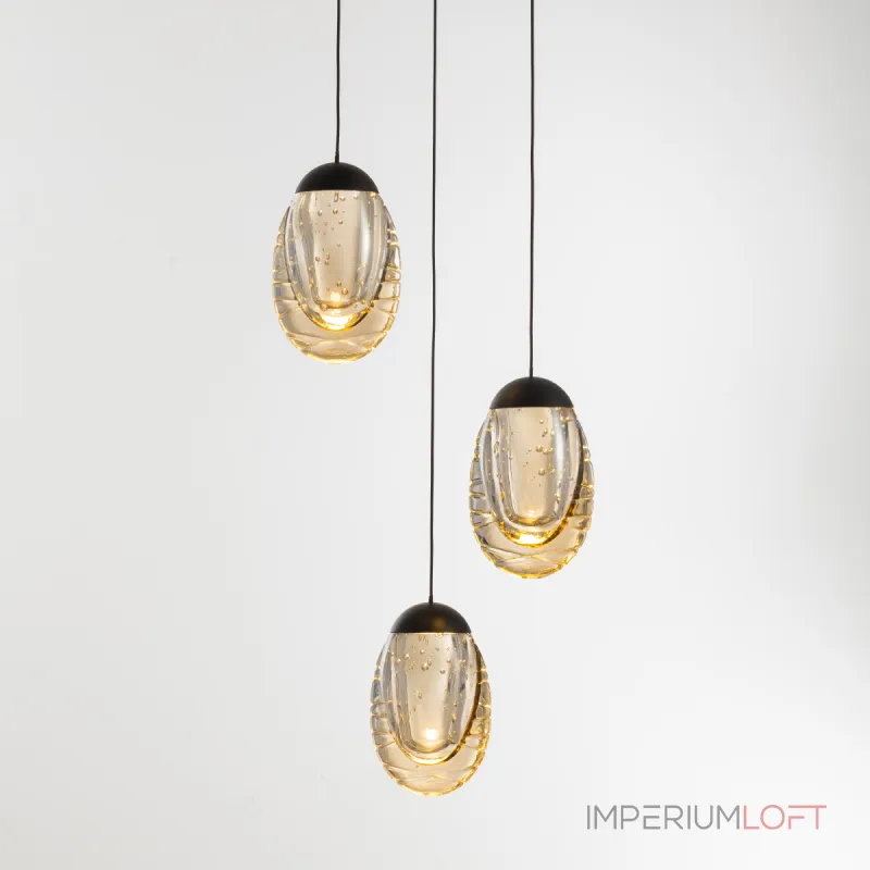 Подвесной светильник Delight Collection MD25090022-3A matt black/champagne