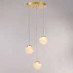 Подвесной светильник Delight Collection MD25030003-3A gold/clear