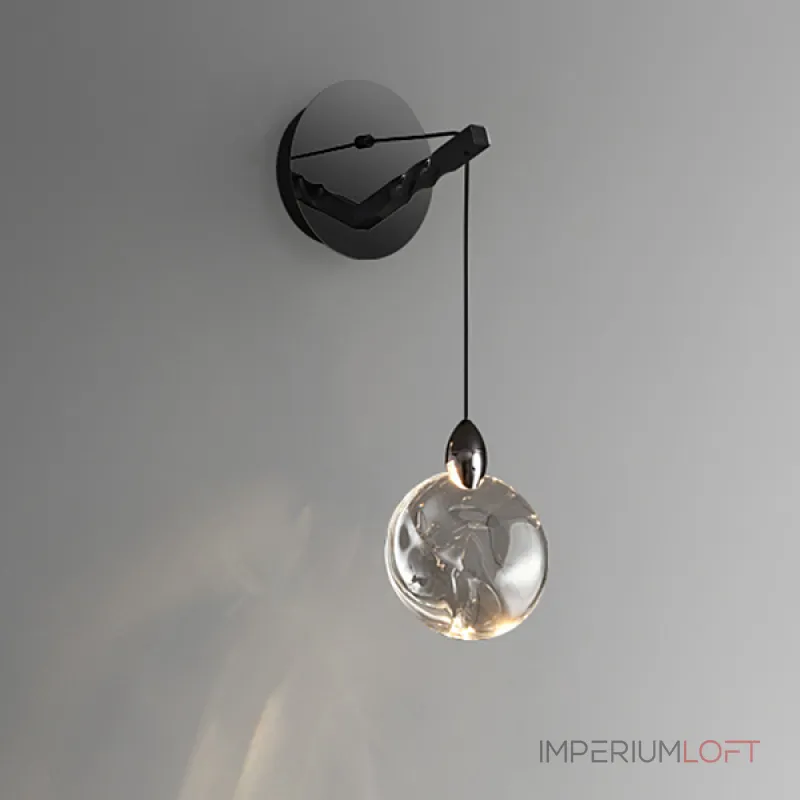 Светильник настенный Delight Collection Colvin MT9176-1WB pearl black
