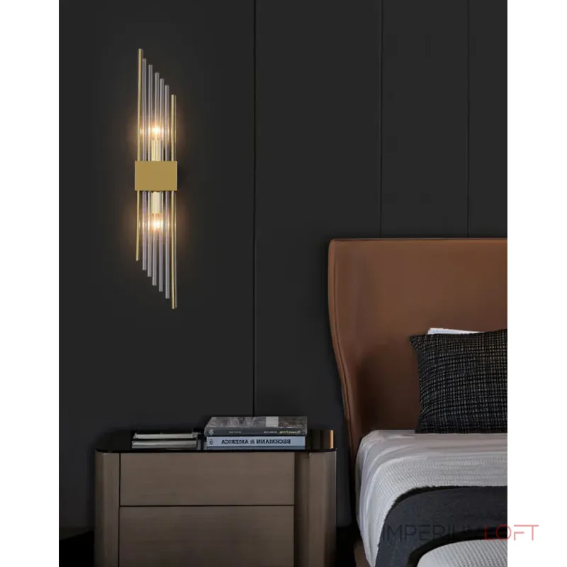 Настенный светильник Delight Collection Wall lamp 88067W brass