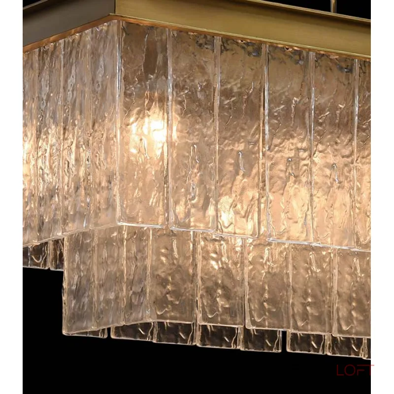 Подвесная люстра Delight Collection Glace KG0998P-8L brass