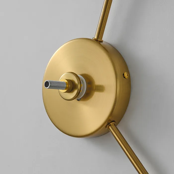 Настенный светильник Delight Collection 8848 OM2033-4 gold от ImperiumLoft