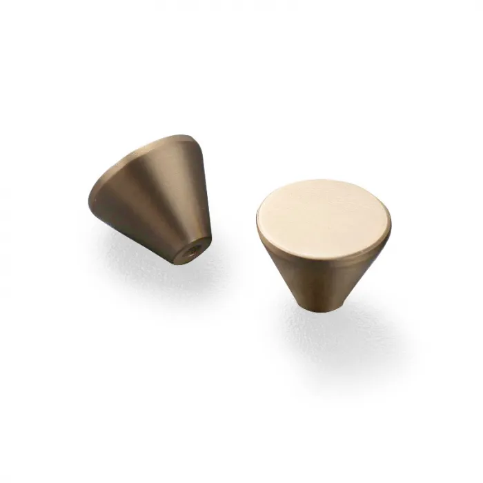 Ручка-кнопка Delight Collection HK001 HK003 brass от ImperiumLoft
