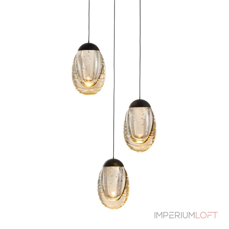 Подвесной светильник Delight Collection MD25090022-3A matt black/champagne