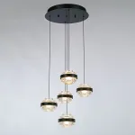 Подвесной светильник Delight Collection Indiana MD22030002-5A black/clear