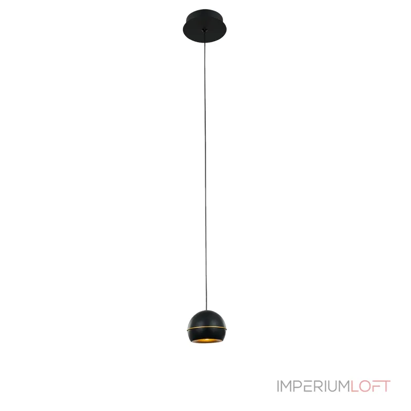 Подвесной светильник Delight Collection MD21001034 MD21001034-1A black/gold