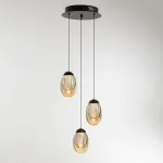 Подвесной светильник Delight Collection MD25090022-3A matt black/champagne