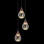 Подвесной светильник Delight Collection Stilla MD24001004-3A copper/clear