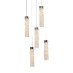 Подвесной светильник Delight Collection MD24030028-5A chrome/clear