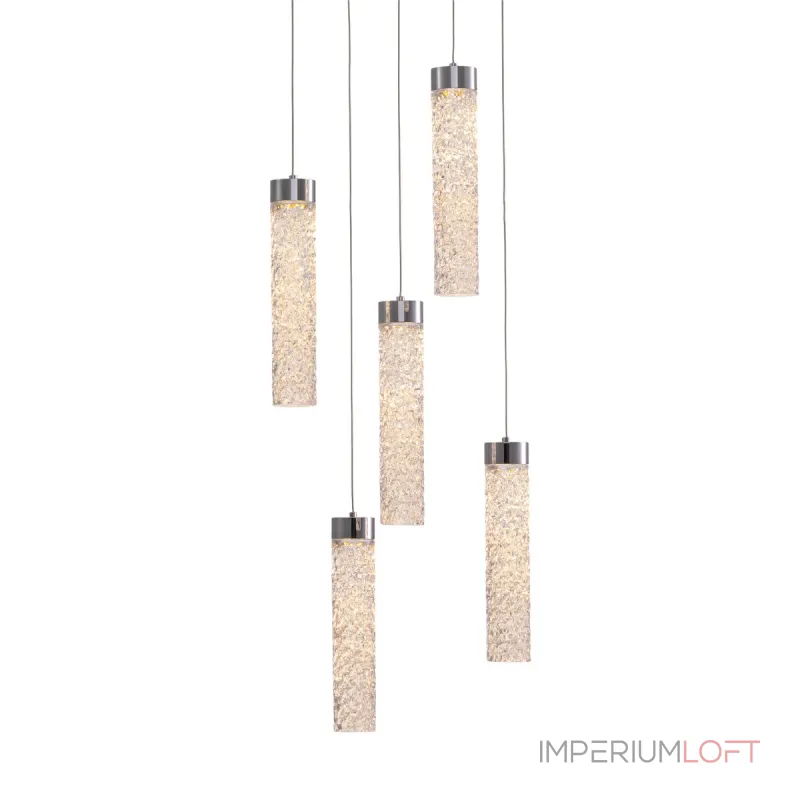 Подвесной светильник Delight Collection MD24030028-5A chrome/clear Подвесной светильник Delight Collection MD24030028-5A chrome/clear