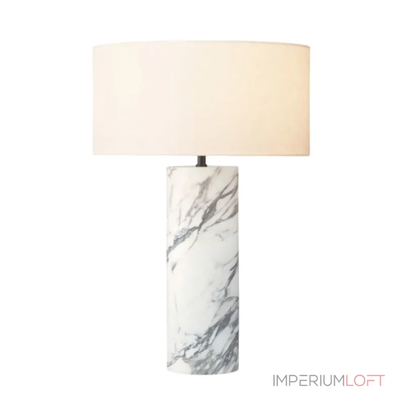 Настольная лампа Delight Collection Stone Table Lamp 5003T white marble Настольная лампа Delight Collection Stone Table Lamp 5003T white marble