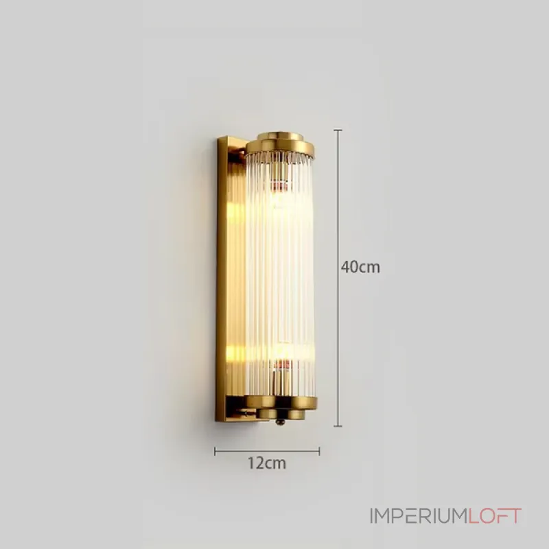 Светильник настенный Delight Collection Wall lamp 88008W/S brass
