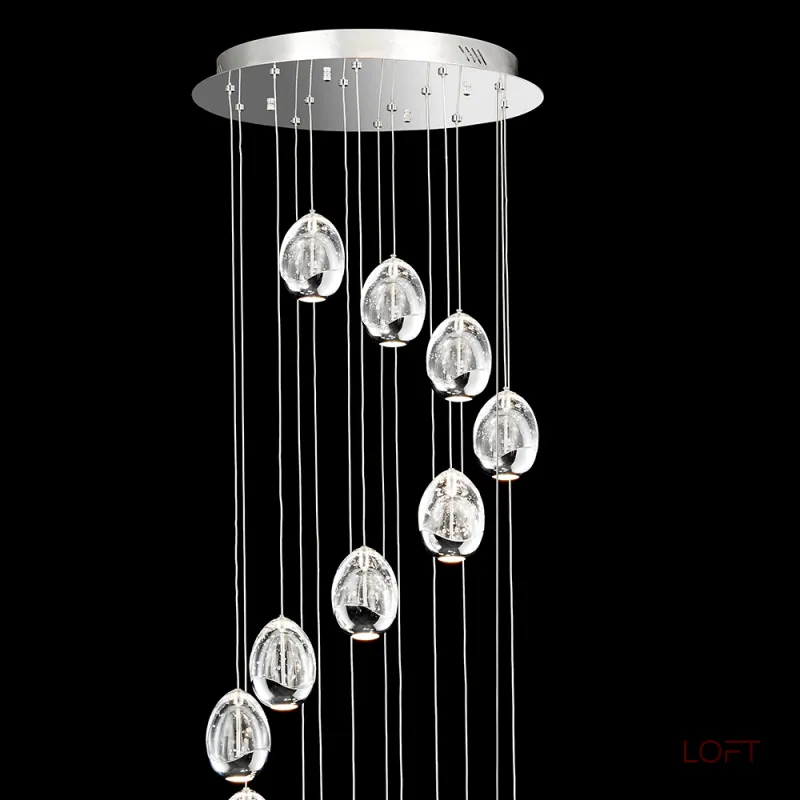 Подвесная люстра Delight Collection Terrene MD13003023-18A chrome