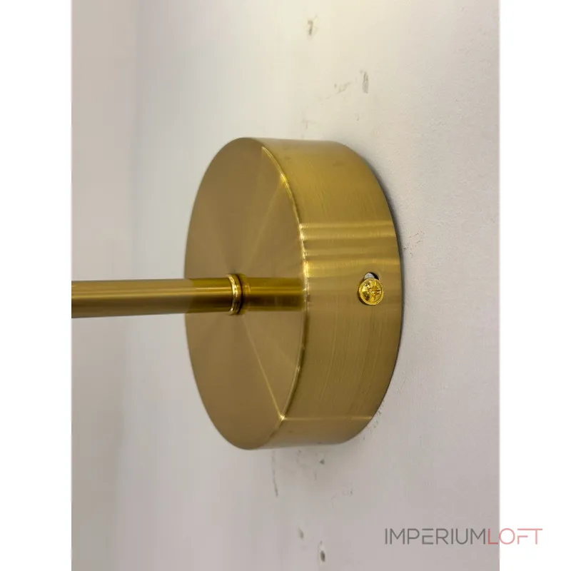 Настенный светильник Delight Collection OB2415-1G gold/clear