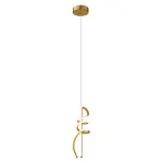 Подвесной светильник Delight Collection Clef MD24083012-1A gold