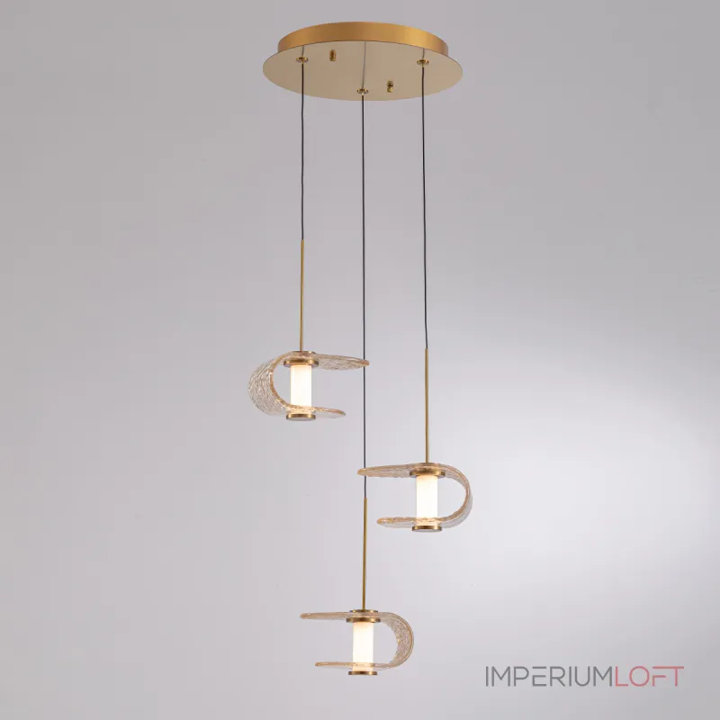 Подвесной светильник Delight Collection MD24020901 MD24020901-3A gold/cognac