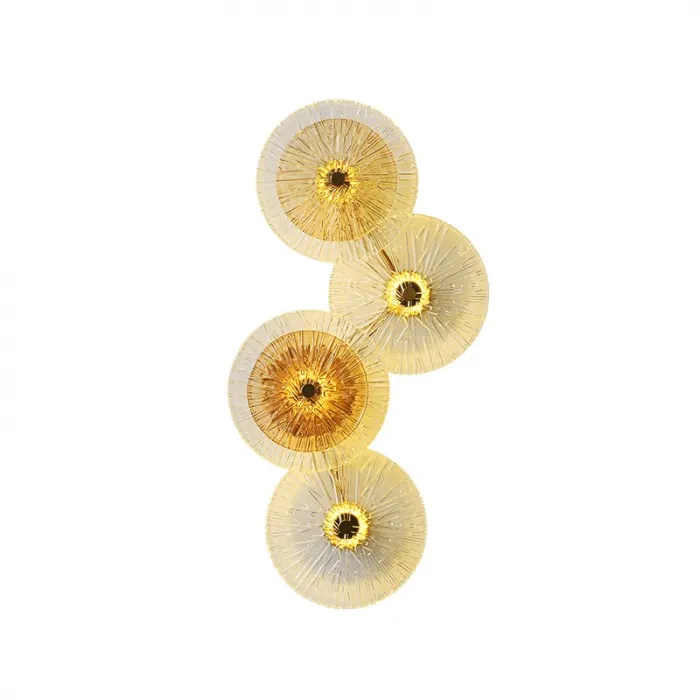 Настенный светильник Delight Collection 8848 OM2033-4 gold от ImperiumLoft