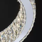Подвесная люстра Delight Collection D8010 D8010P/2R/D800+600 silver