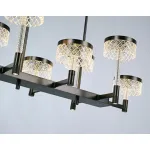 Люстра на штанге Delight Collection Diamond cut MD21020075-6B matt black