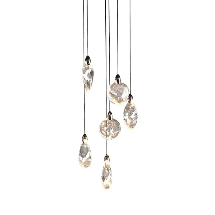 Светильник подвесной Delight Collection Colvin MT9176-6H pearl black от ImperiumLoft