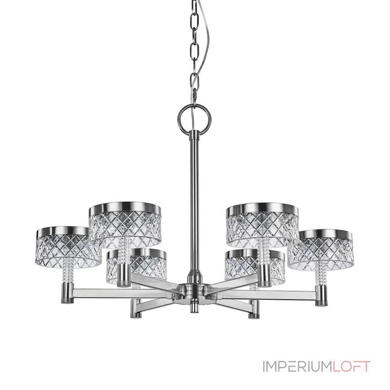 Подвесная люстра Delight Collection Diamond cut MD21020075-6A chrome