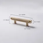 Ручка-скоба Delight Collection HK009 HK011 brass