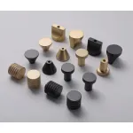 Ручка-кнопка Delight Collection HK001 HK004 black от ImperiumLoft