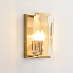 Настенный светильник Delight Collection Harlow Crystal A003-165 A1 ti-gold