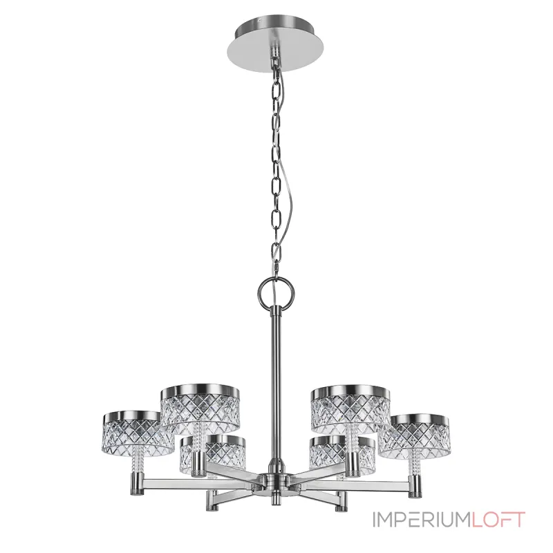 Подвесная люстра Delight Collection Diamond cut MD21020075-6A chrome