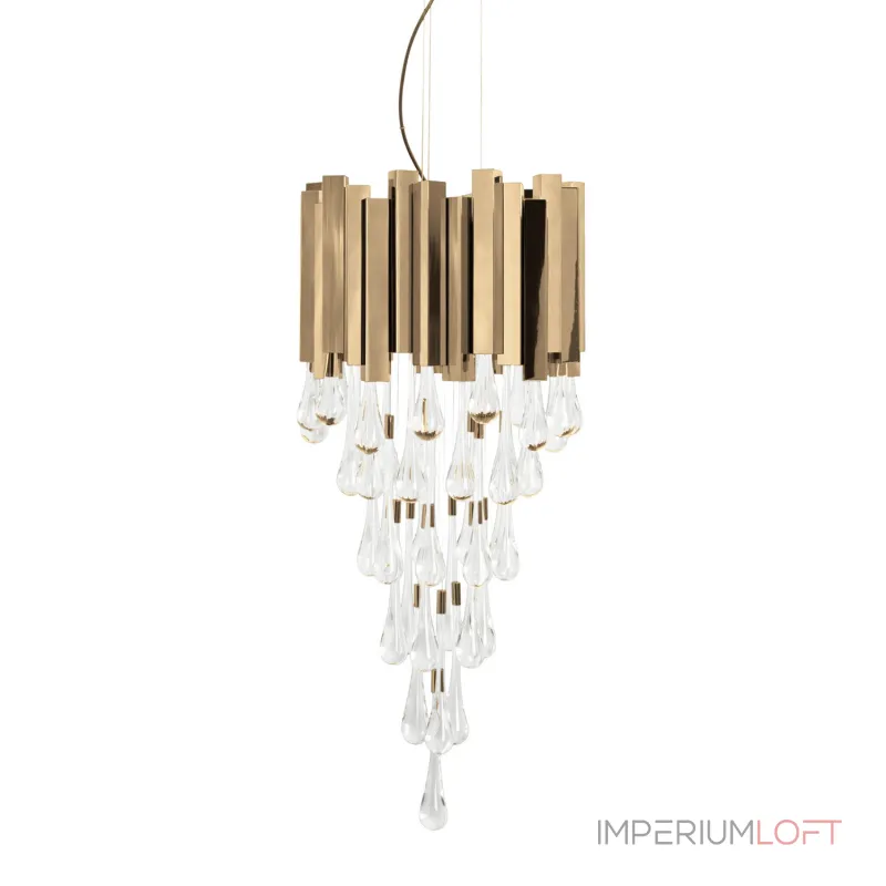 Подвесная люстра Delight Collection KM0988P-8 gold Подвесная люстра Delight Collection KM0988P-8 gold