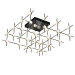 Потолочный светильник Delight Collection Molecular MX18001067-36A black/gold