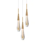 Подвесной светильник Delight Collection Pour DZ1018P-3 brass
