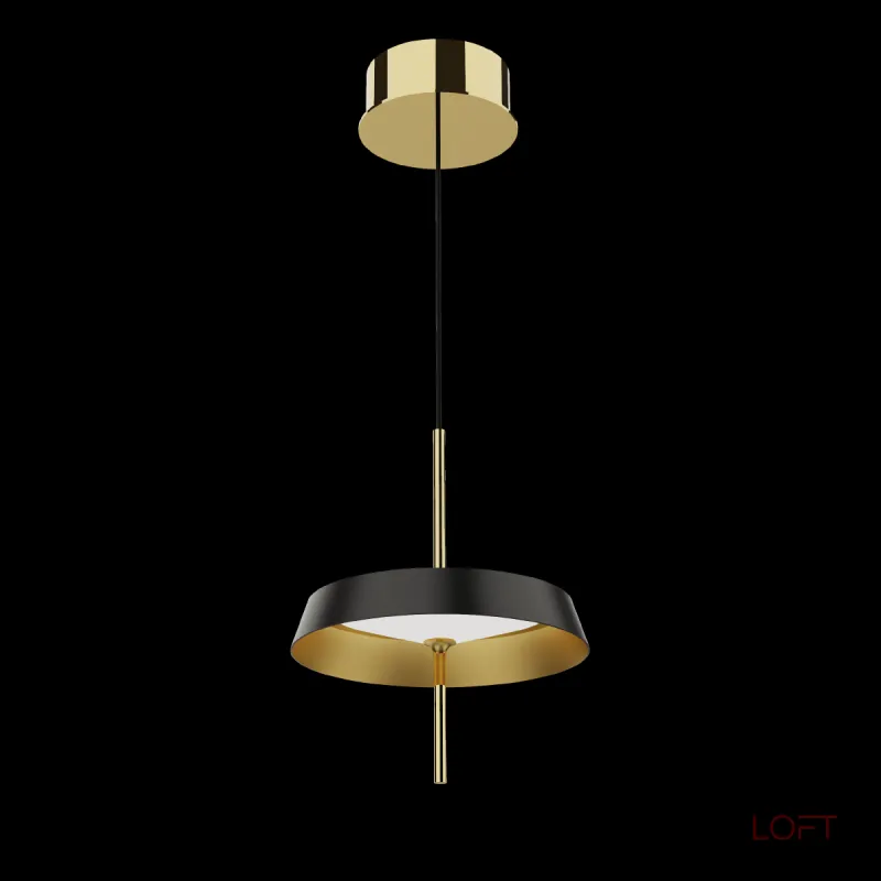 Подвесной светильник Delight Collection MD18001061 MD18001061-1A  black/gold
