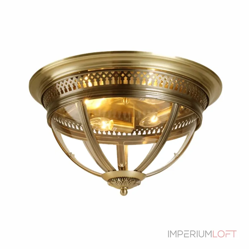 Светильник потолочный Delight Collection Residential 771105 (KM0115C-4 brass)